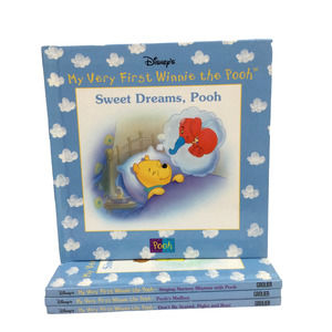 Disney’s My Very First Winnie the Pooh Sweet Dreams Pooh 4 Book Lot